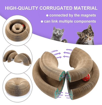 🐱The Ultimate Cat Playground & Cozy Bed – All in One!🛌