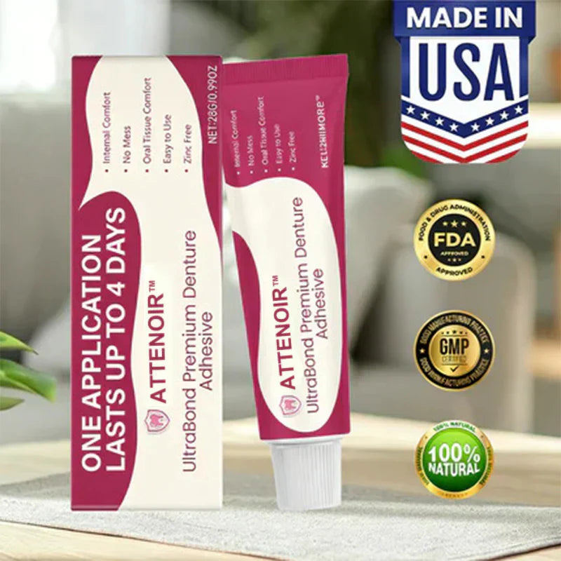ATTENOIR™ Advanced Dental Adhesive 🔥 Sturdy and comfortable, and zinc-free 🦷
