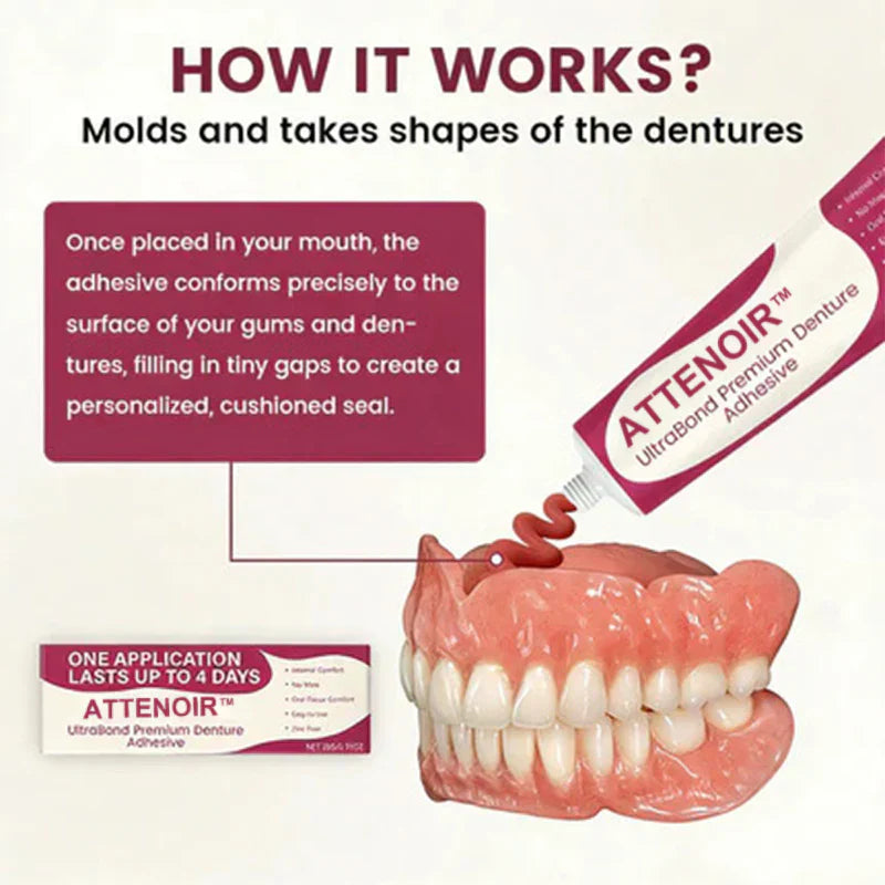 ATTENOIR™ Advanced Dental Adhesive 🔥 Sturdy and comfortable, and zinc-free 🦷