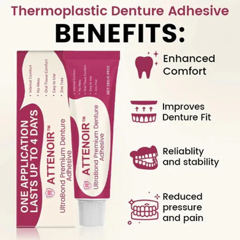 ATTENOIR™ Advanced Dental Adhesive 🔥 Sturdy and comfortable, and zinc-free 🦷