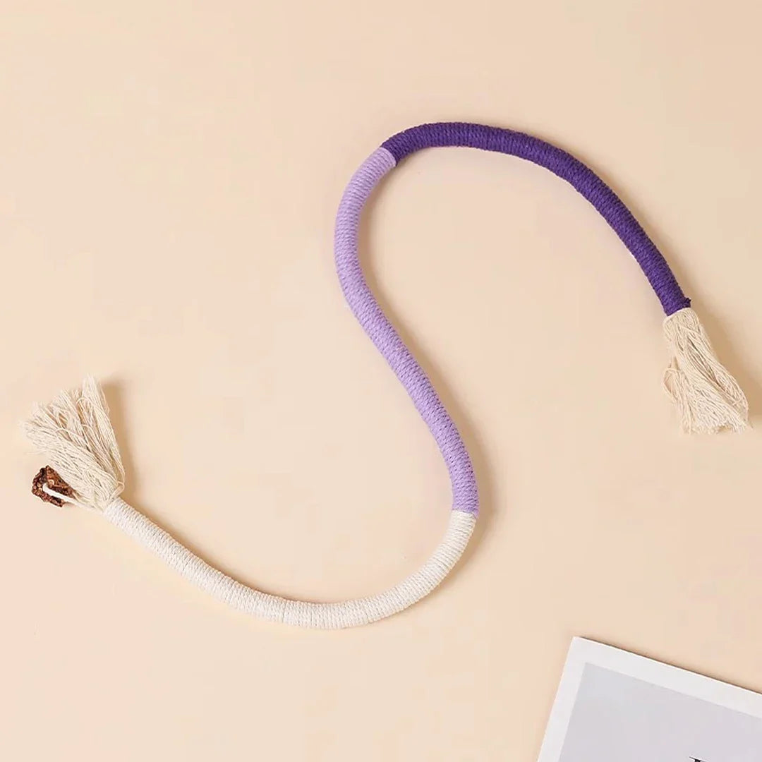 Cat Teasing Rope Toy – Bite Resistant