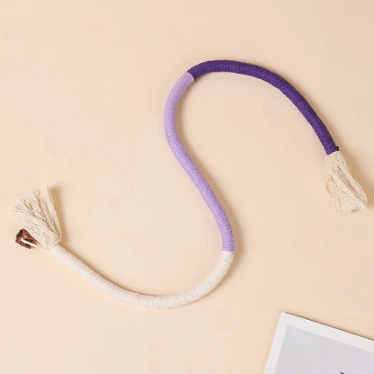 Cat Teasing Rope Toy – Bite Resistant