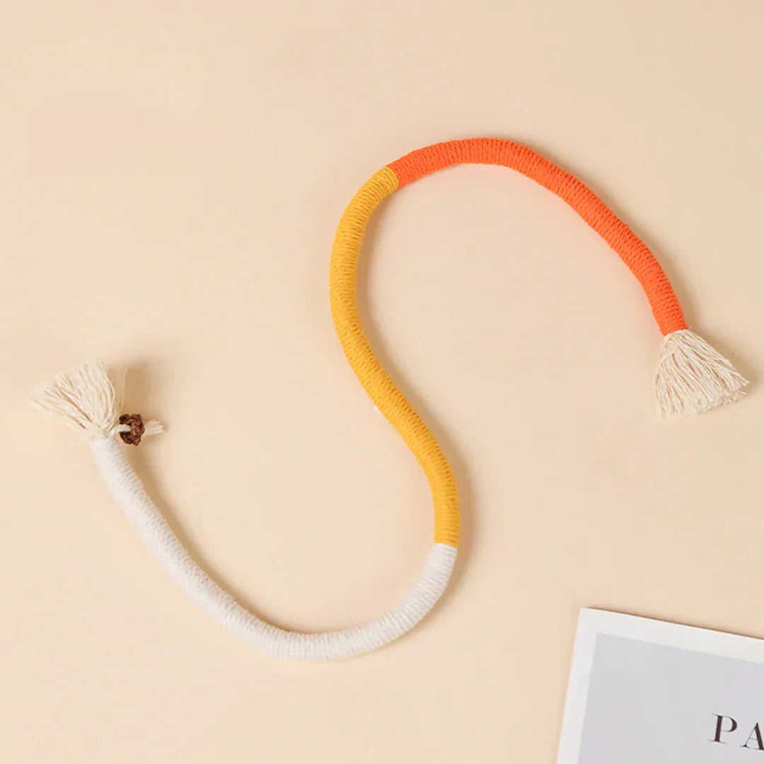 Cat Teasing Rope Toy – Bite Resistant